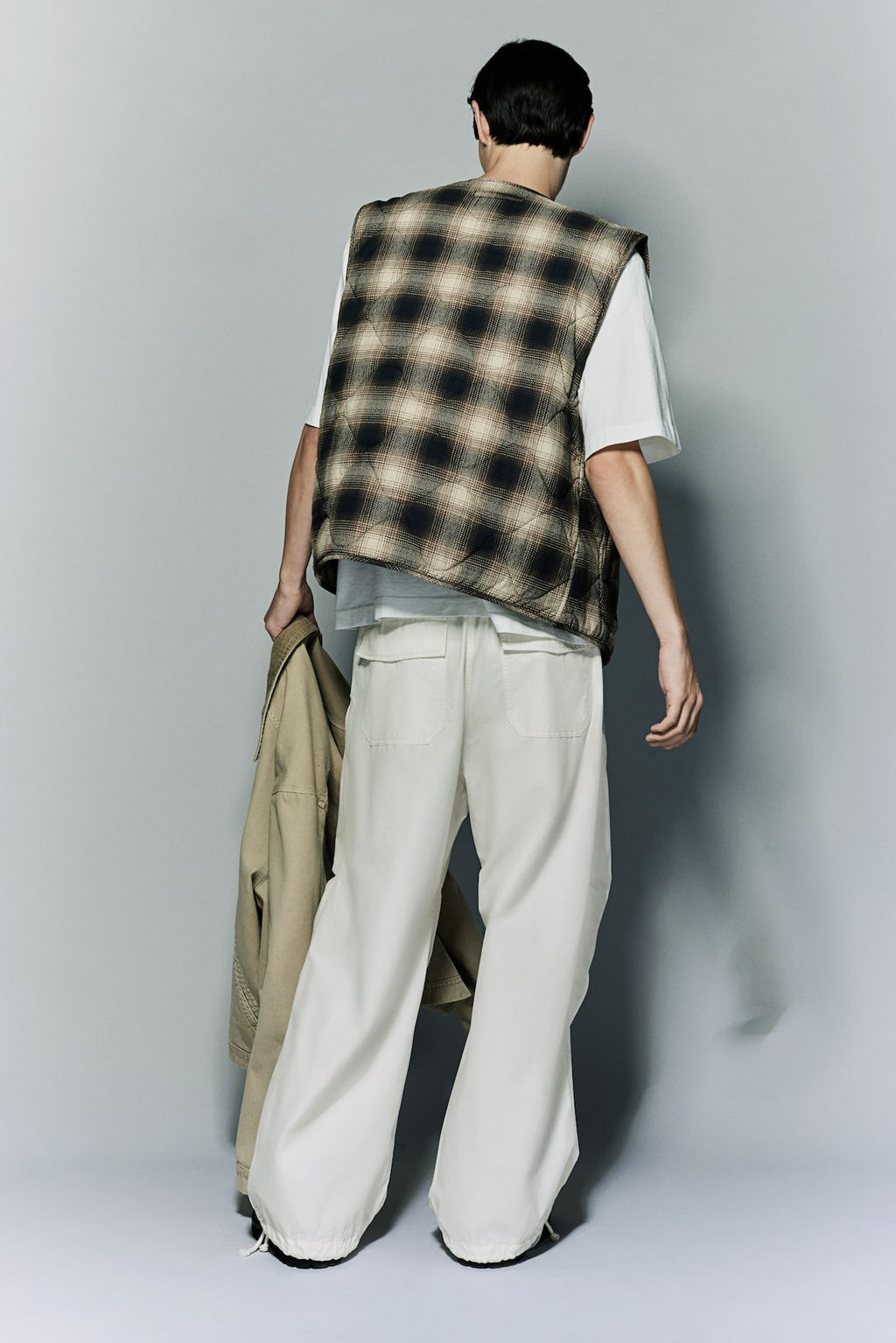 Pantalon parachute Loose Fit - H&m фото 4