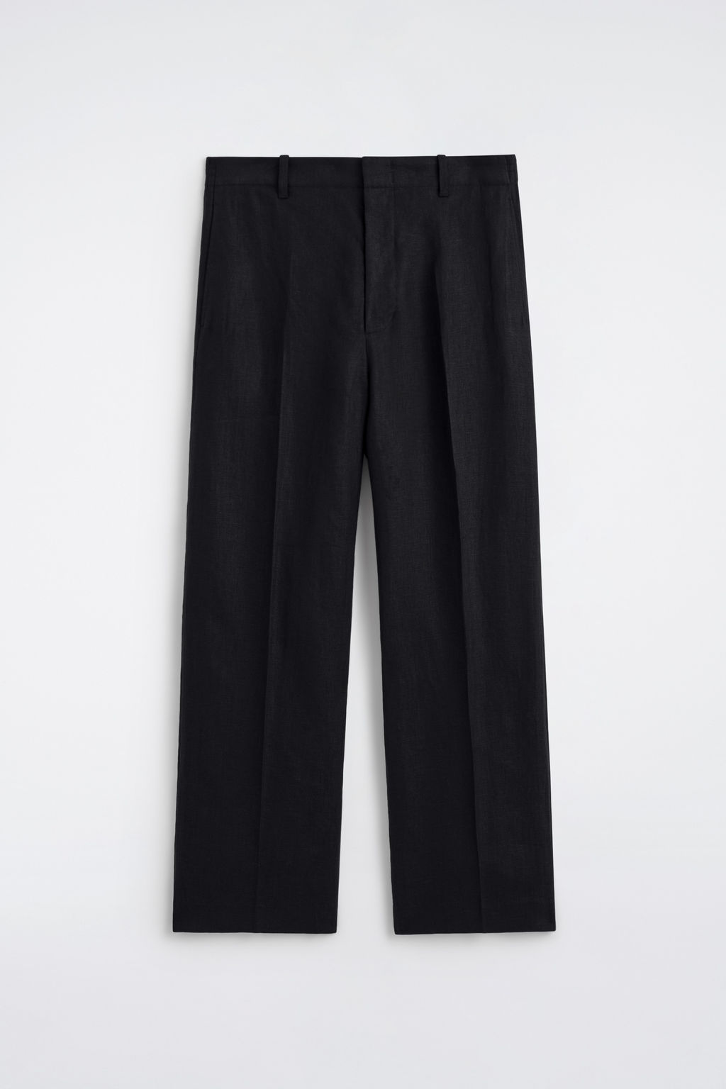 PANTAL?N DE LINO RELAXED FIT STRAIGHT LEG - H&m фото 3
