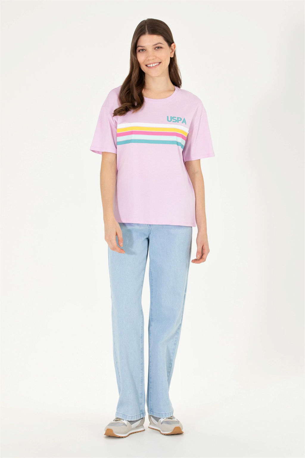Женские голубые джинсовые брюки - U.s. polo assn фото 10