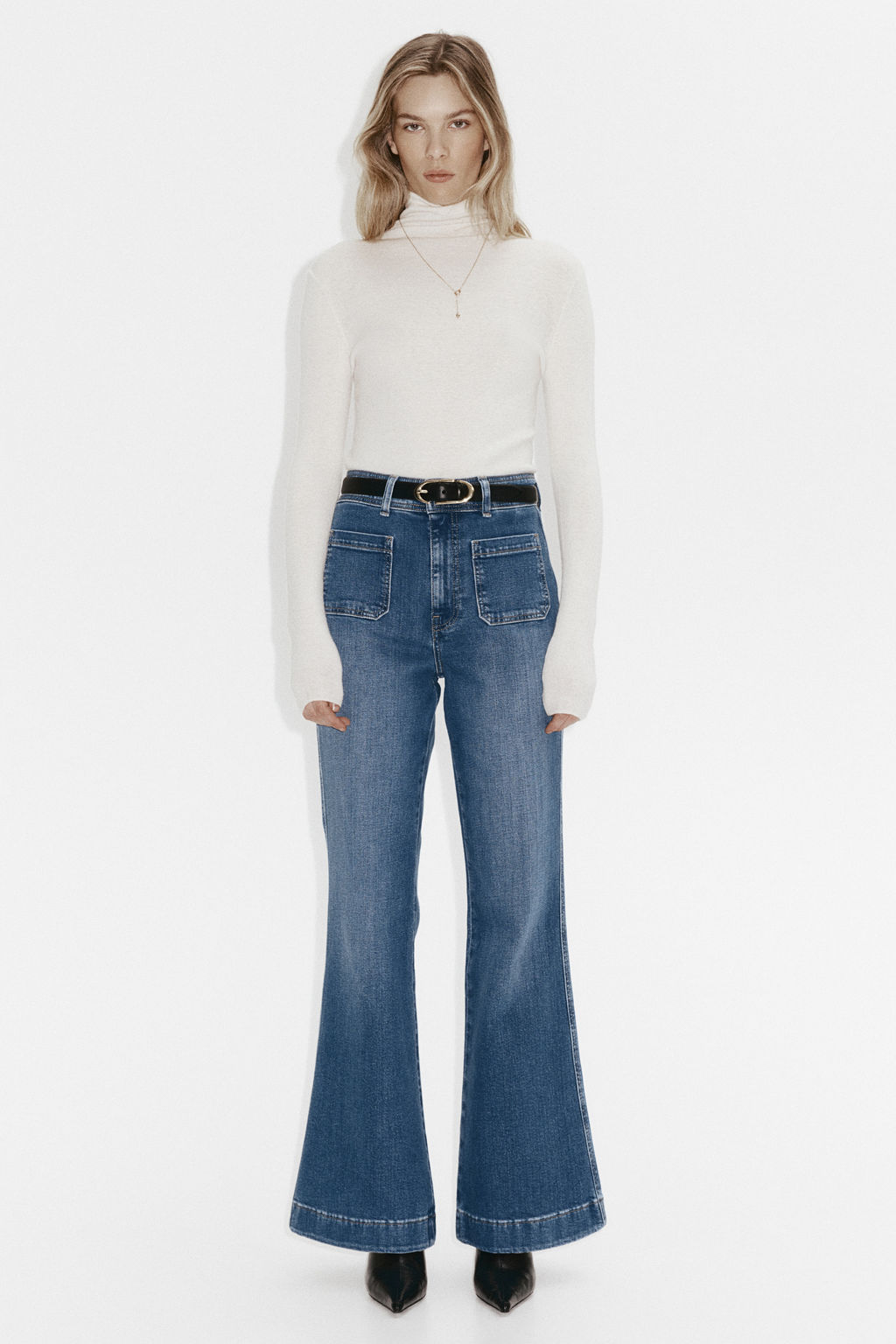 Flared High Jeans - H&m фото 9