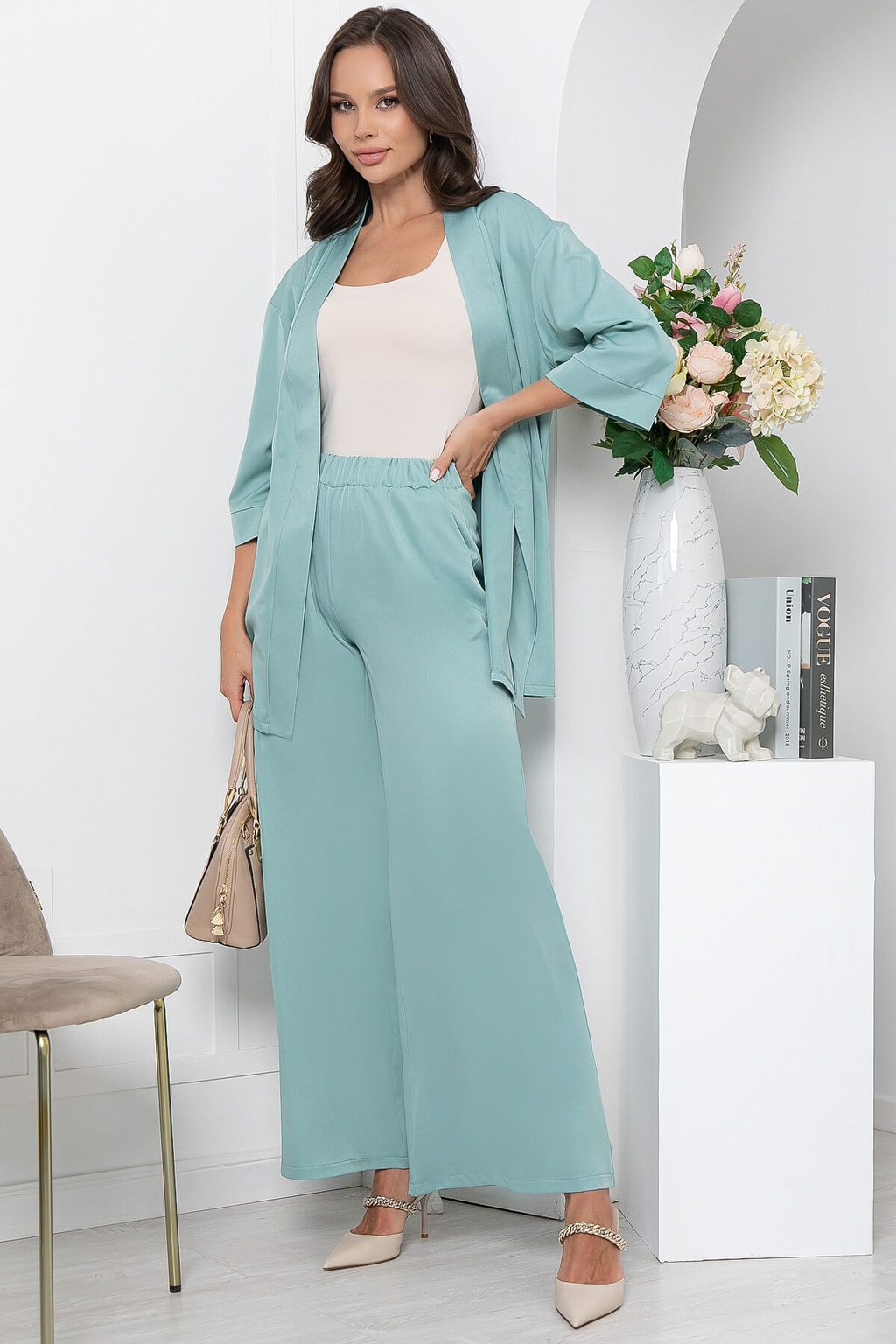 Костюм Зарина (морская волна) К6003 - Lt collection фото 7