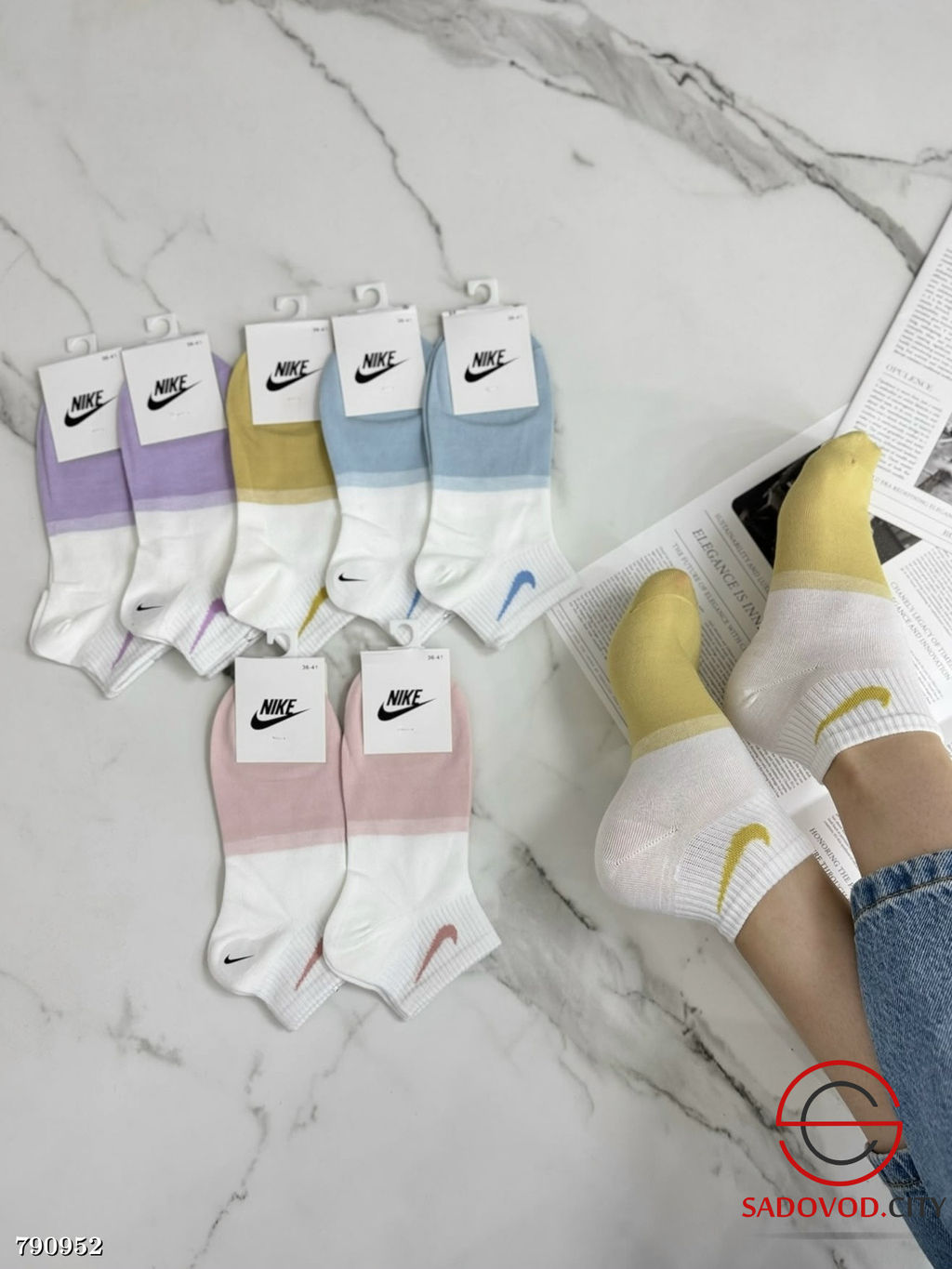Женские базовые носки, 10 пар - Bruno фото 2