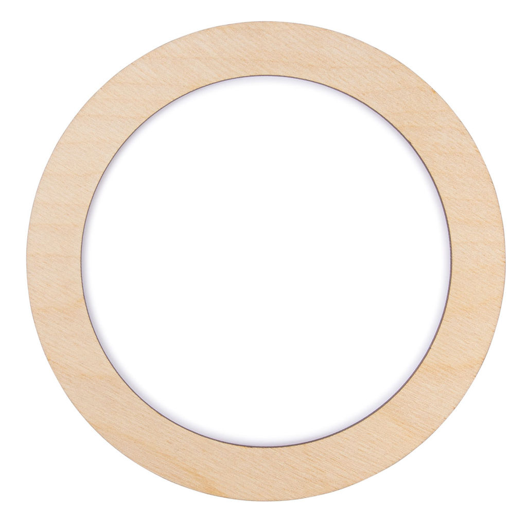 Заготовка для декорирования Mr. Carving БА-43 Ручка для сумки фанера d 13 см х 0.4 см 2 шт круглая