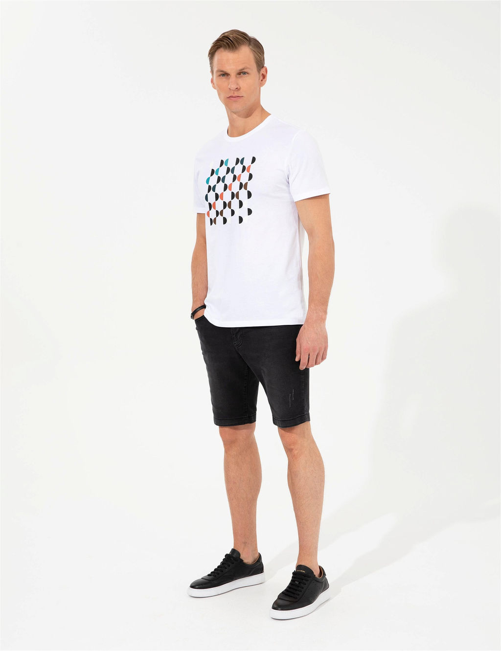 Siyah Slim Fit Jean _ort