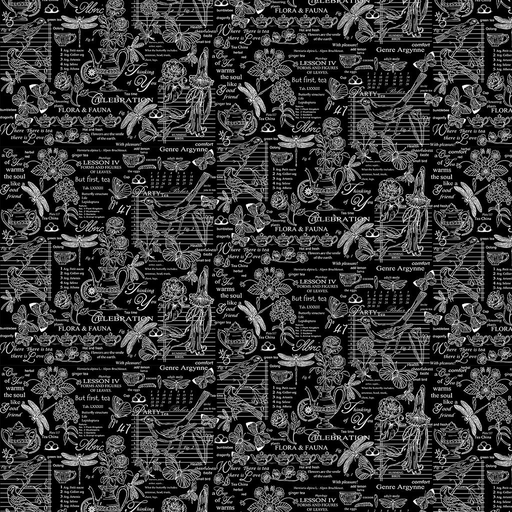 Скатерть 200х145см Версаль черный, длина стола до 160см, на 6-8 персон, хлопок Комфорт 171г/м2, упаковка классическая, пакет ПВХ 28х41см, Домашняя мода (Россия)  фото 2