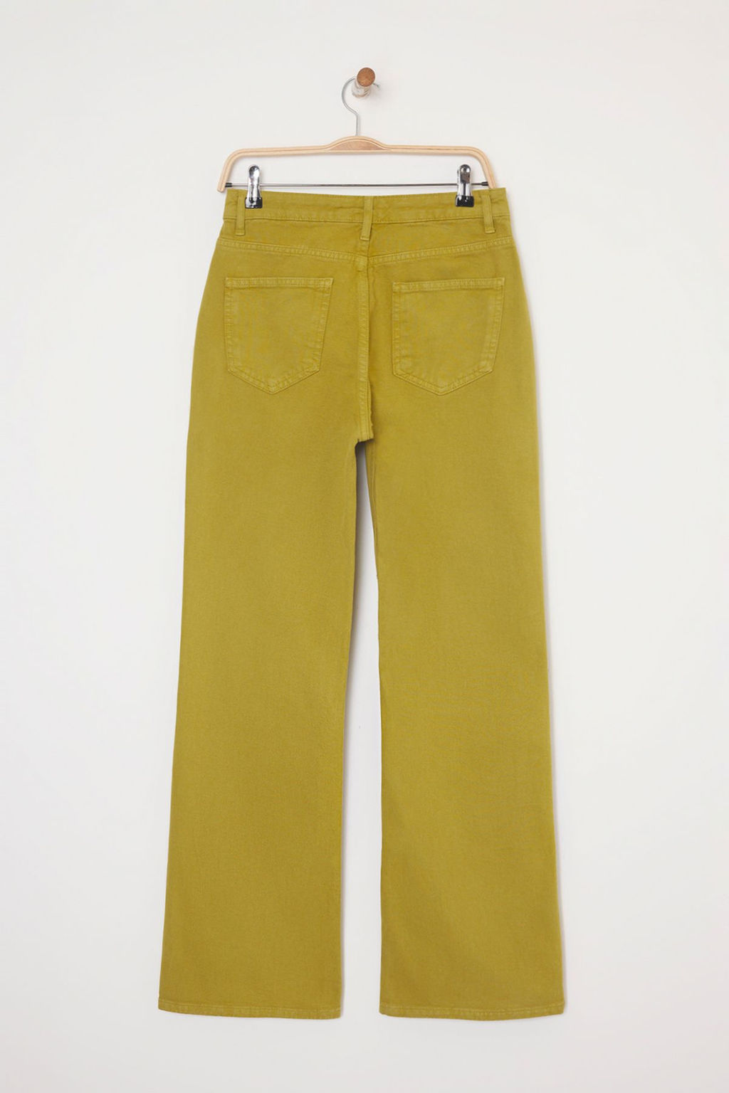 Ekru Bel Detayl? Yuksek Bel Wide Leg Pantolon TWOAW25JE00039 - Trendyolmilla фото 13