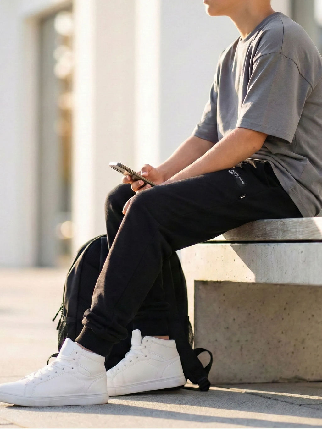 Брюки для мальчика штаны спортивные школьные 22-9819 - Mini maxi фото 14