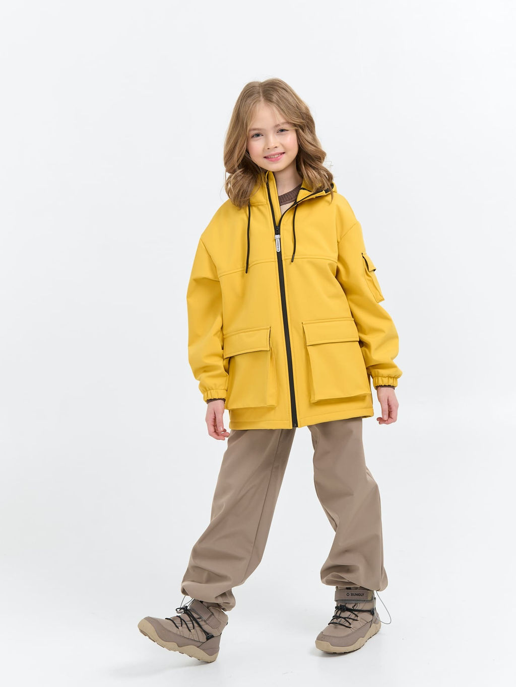 Куртка Softshell демисезонная Нарцисс 7+ - Bungly фото 12