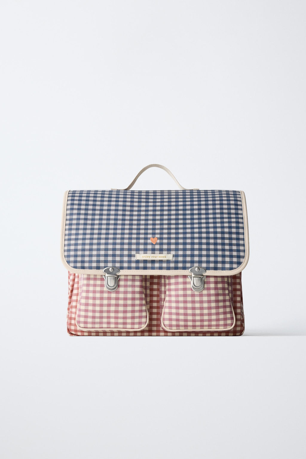 MOCHILA CARTERA VICHY / Multicolor