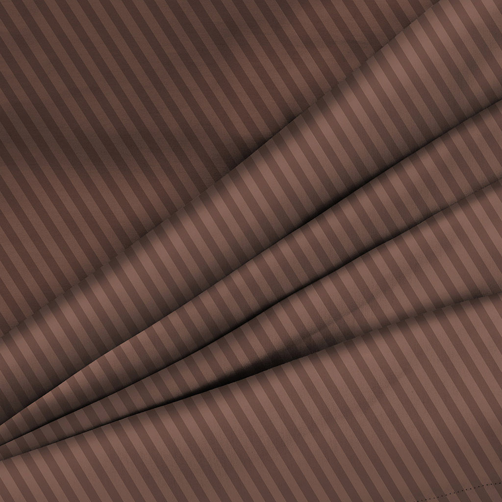 Постельное белье, комплект 1,5 спальный "Шоколадный" 4 предмета: пододеяльник 145х215см на пуговицах, простыня 150х220см, 2 наволочки 70х70см с клапаном-запахом, перкаль гладкокрашенный 115г/м2, хлопок 100%, подарочная коробка 50х36,5х7см с ПВХ встав