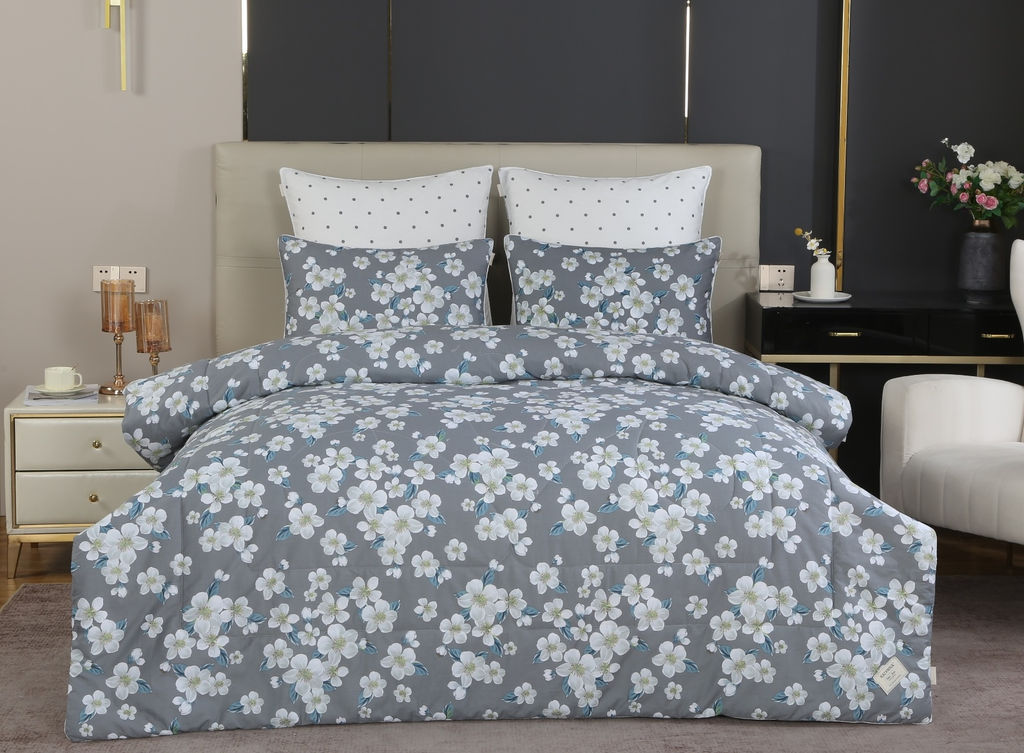 Зара (графит жемчуг) Cotton комплект