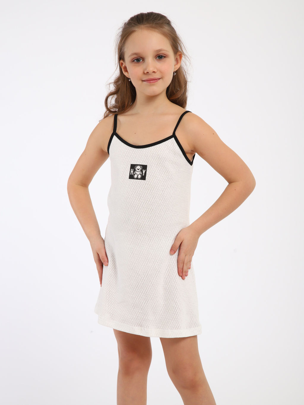 Сорочка "Лили" молочный