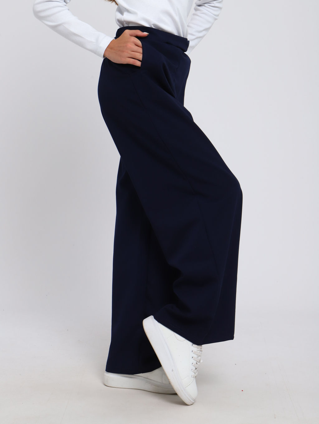 Брюки Алиса темно-синий - Ладошки фото 12