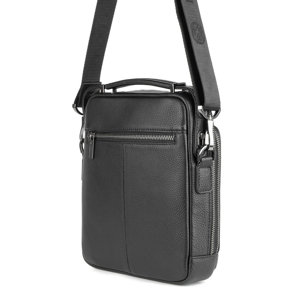 Мужская кожаная сумка - Barcelo biagi фото 3