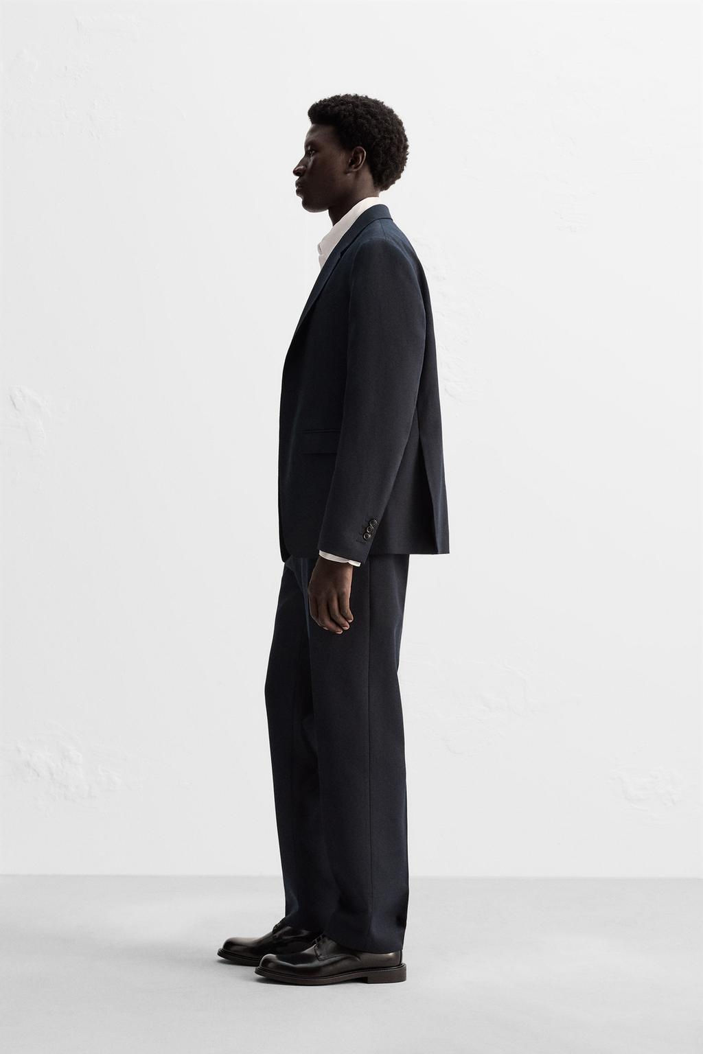 100% WOOL BLAZER - Zara фото 4