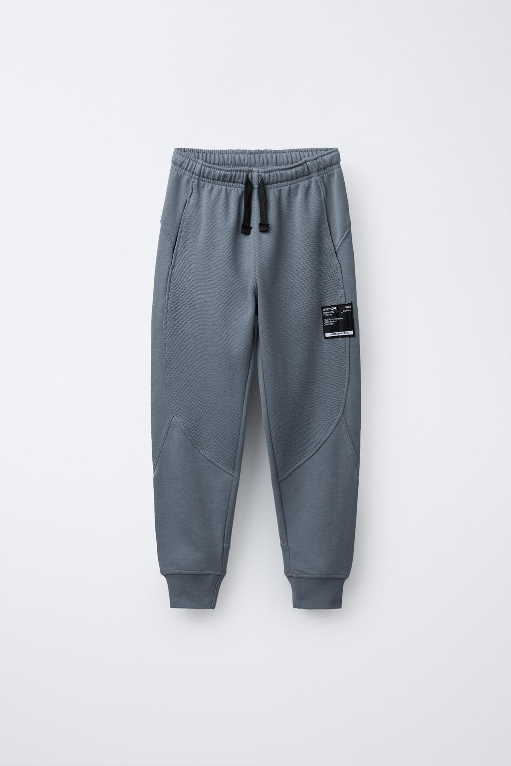 PIQU_ FLEECE JOGGER TROUSERS