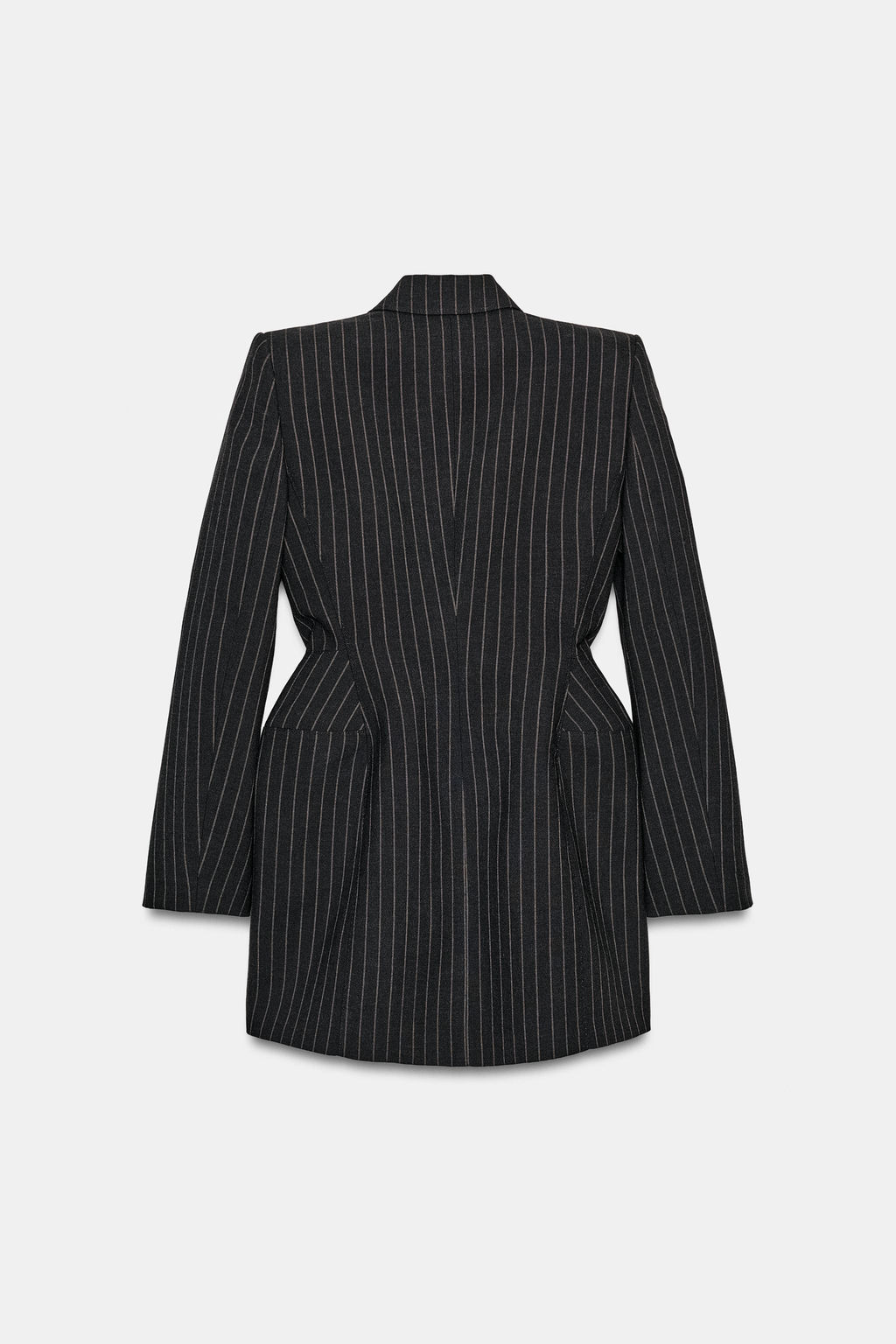 ZW COLLECTION PINSTRIPE BLAZER DRESS - Zara фото 7
