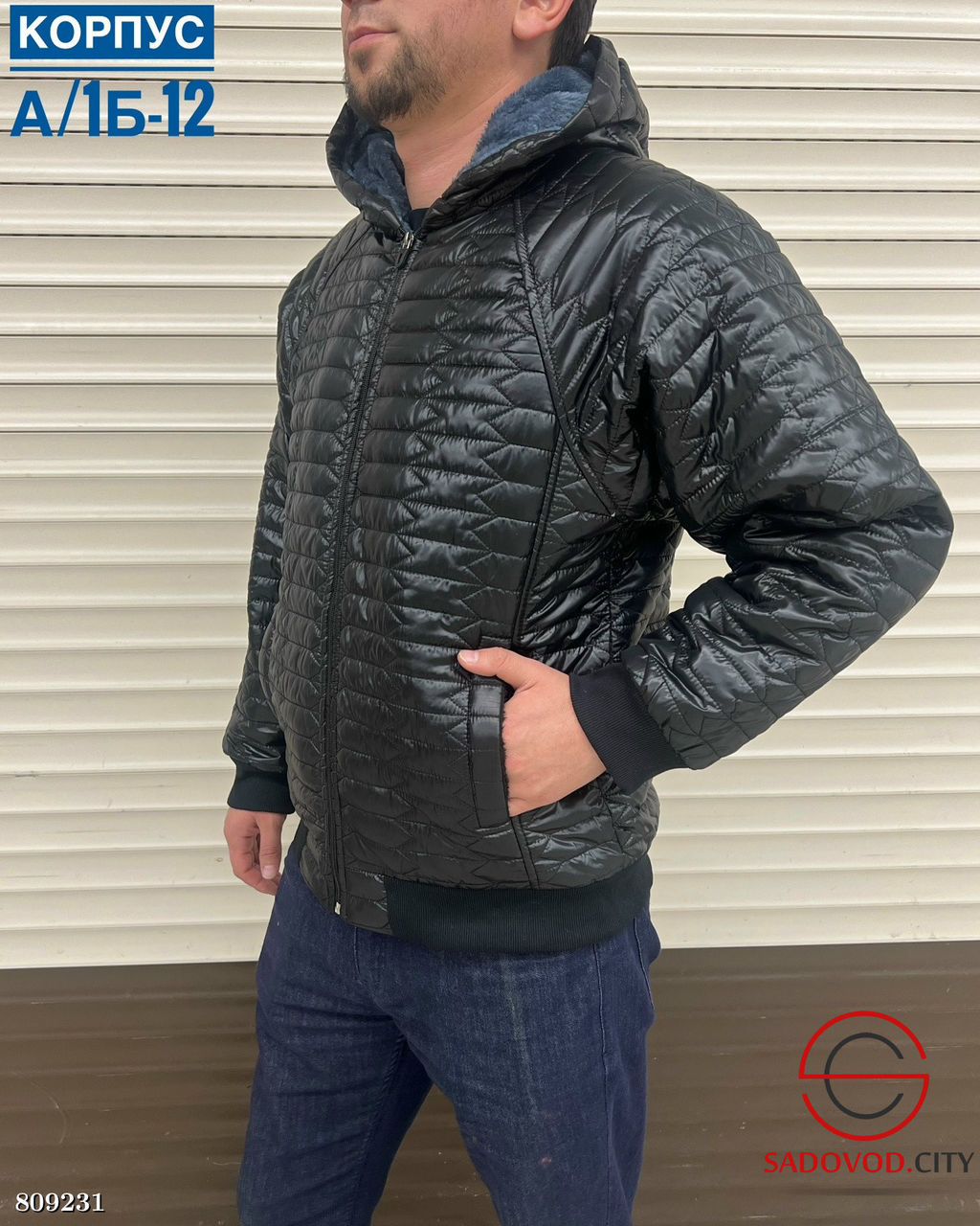 куртка внутри мехом для мужчин - Bruno фото 4