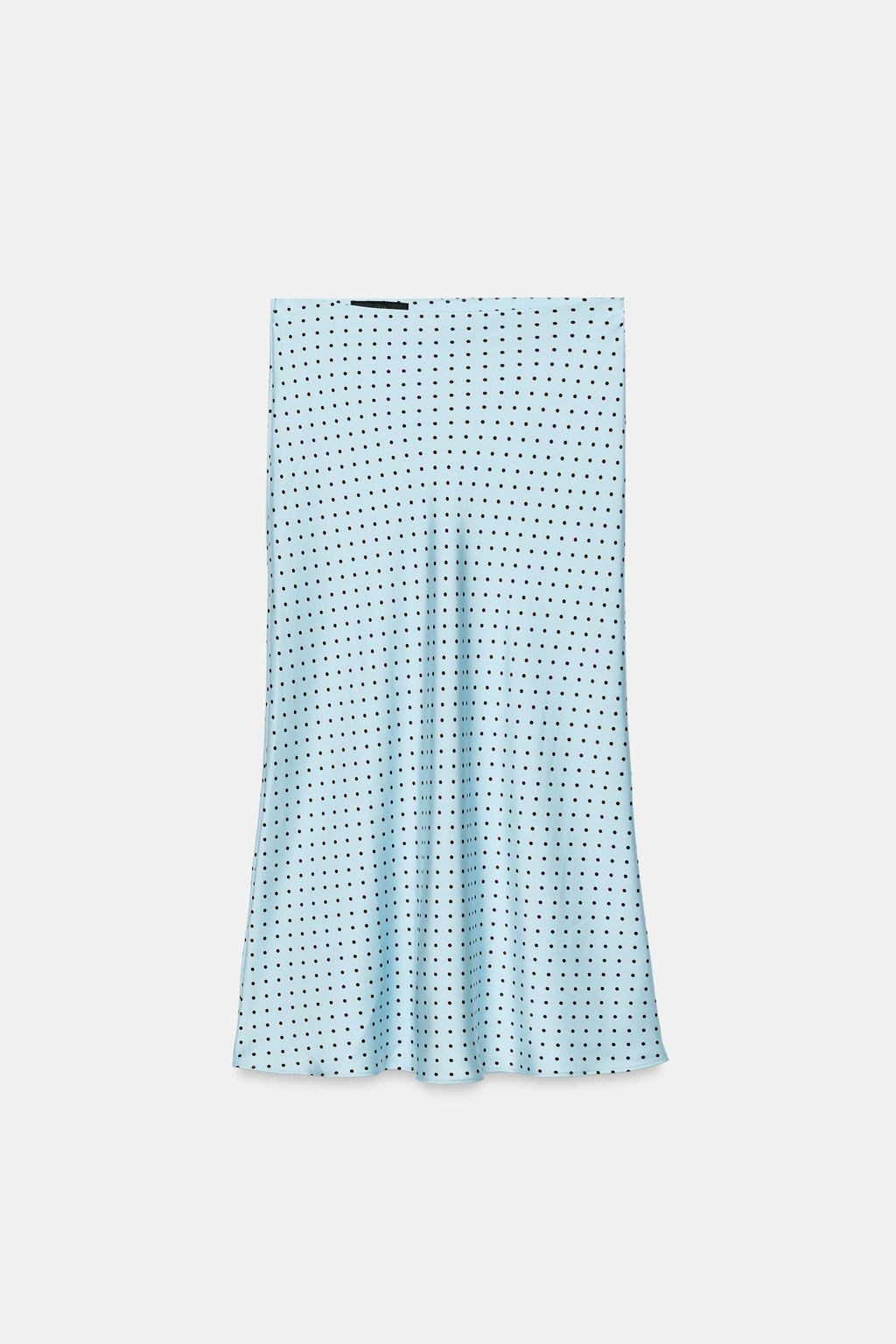 FALDA MIDI SATINADA / Azul claro - Zara фото 5