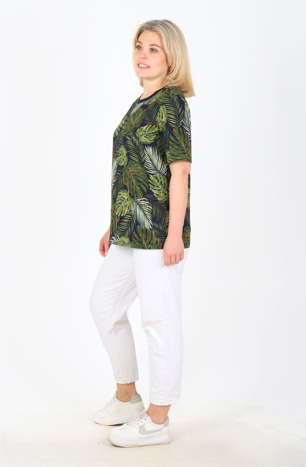 Футболка Таисия Ф-104 (44-62) кулирка - Лотос фото 3