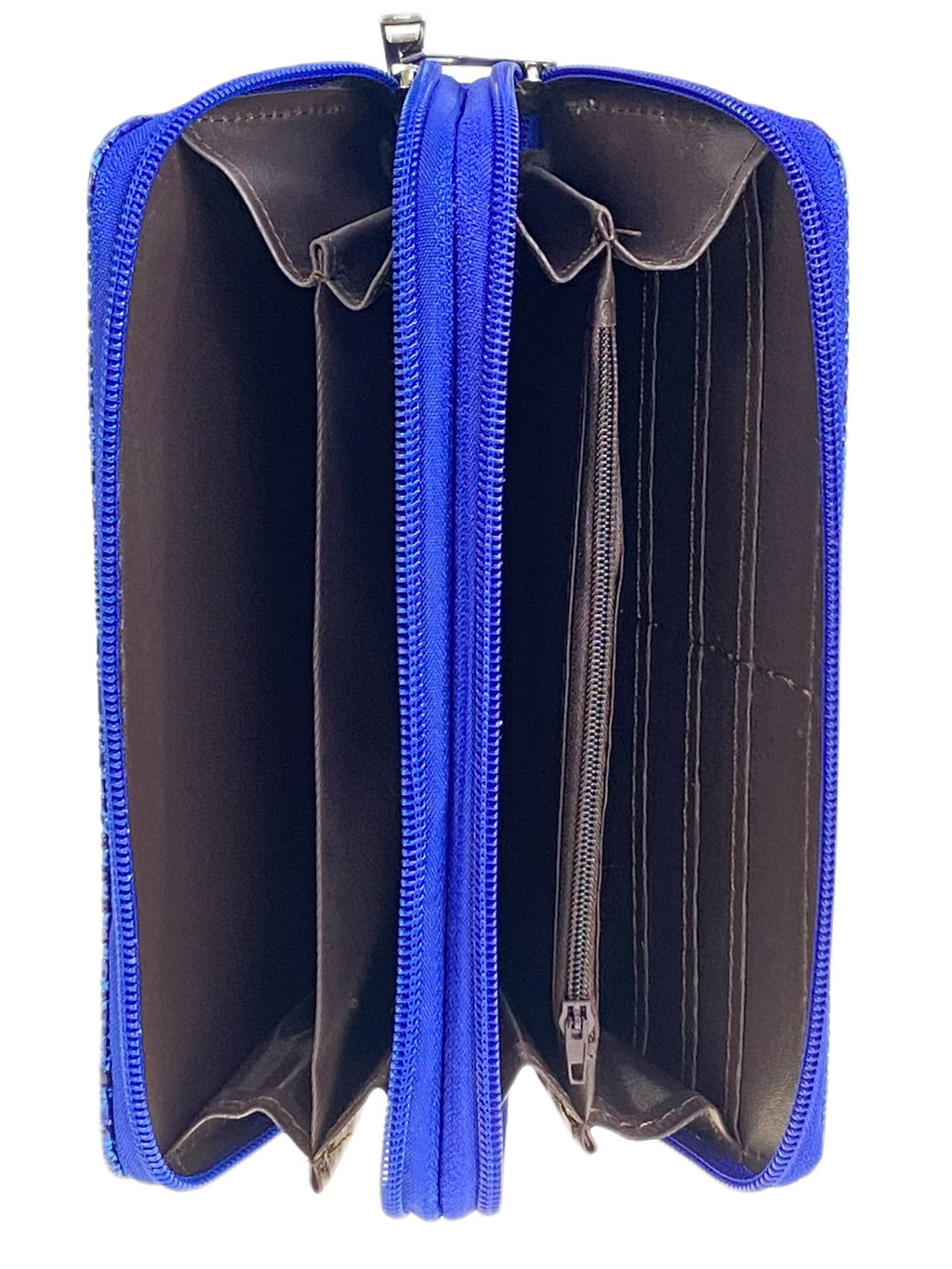 Женское портмоне из искусственной кожи, цвет синий - Greta фото 2