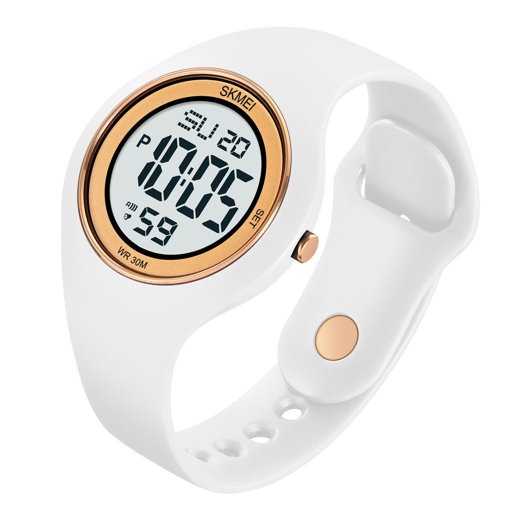 Часы наручные Skmei женские электронные спортивные 2026white