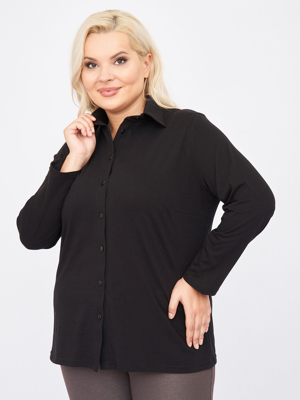 Рубашка классическая BL22901BLK01 - Артесса фото 2