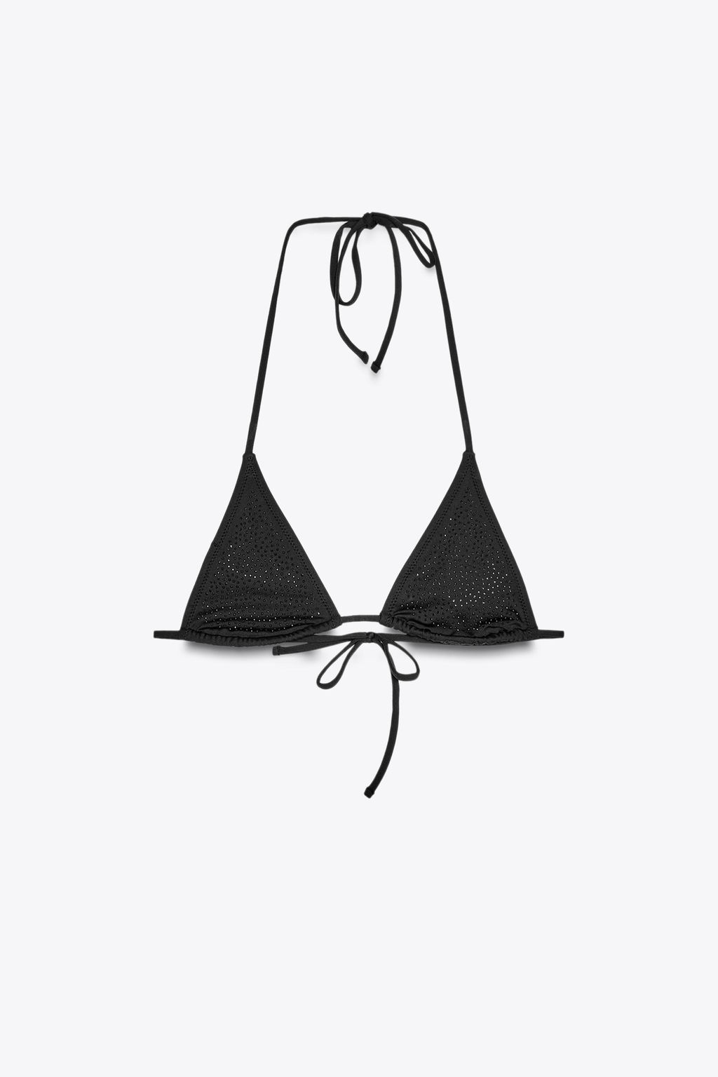 TRIANGLE DIAMANTE BIKINI TOP - Zara фото 17