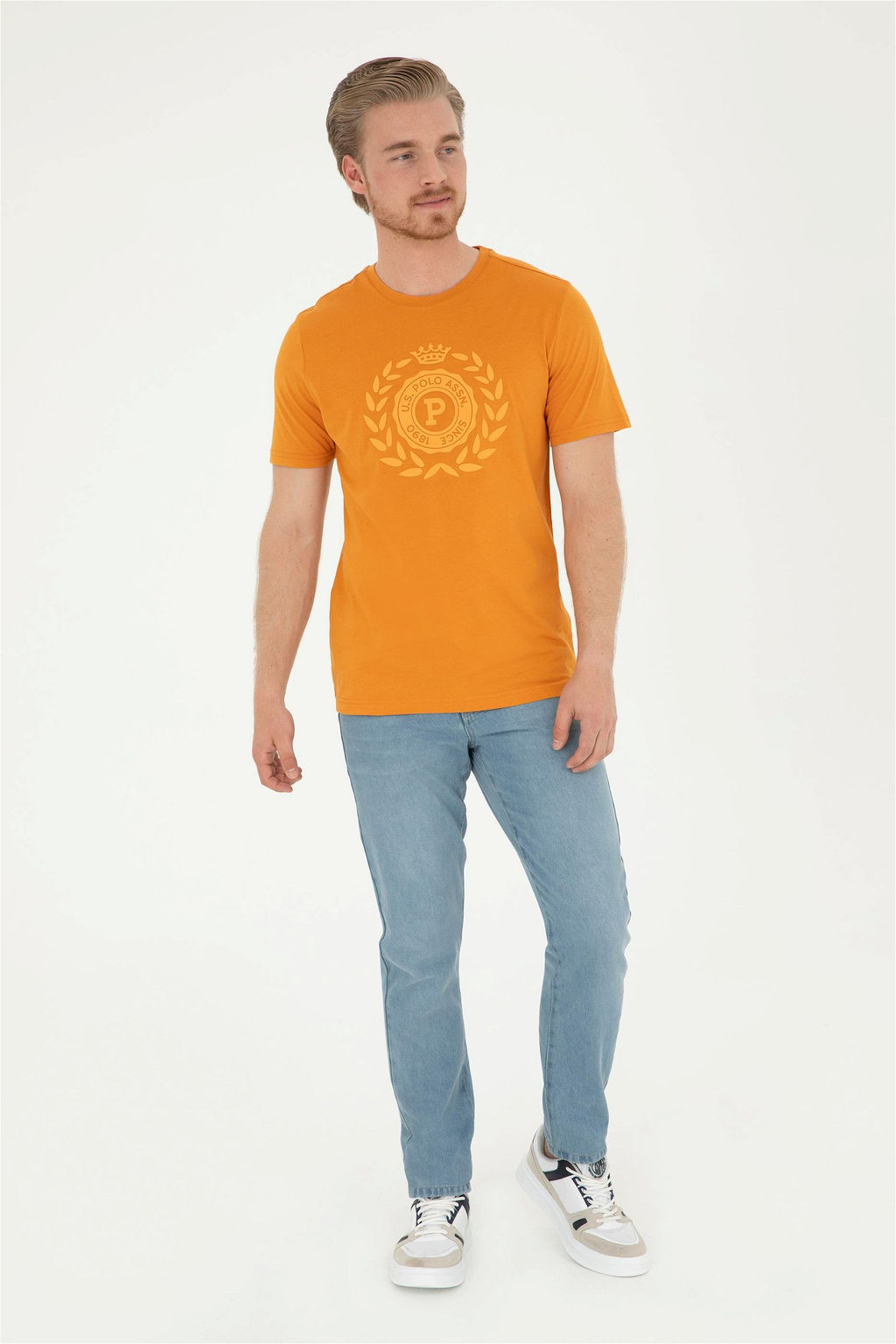 U. S. Polo Assn / Мужские голубые джинсовые брюки - U.s. polo assn фото 3
