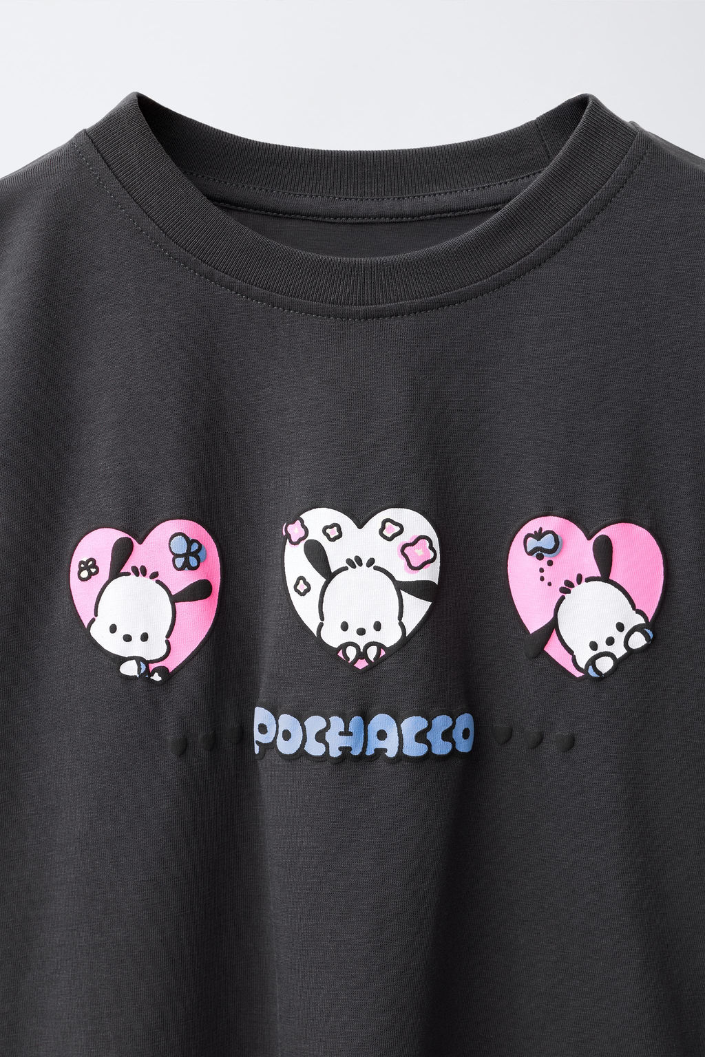 CAMISETA POCHACCO  SANRIO / Gris antracita - Zara фото 4