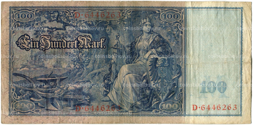 100 марок 1910 года Германия
