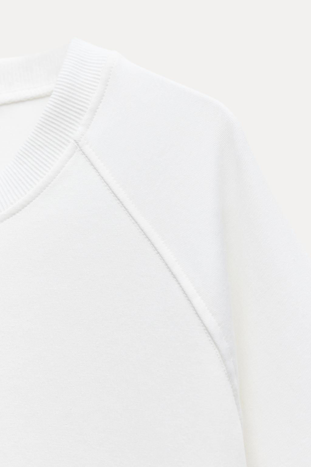 INTERLOCK OVERSIZE T-SHIRT - Zara фото 24