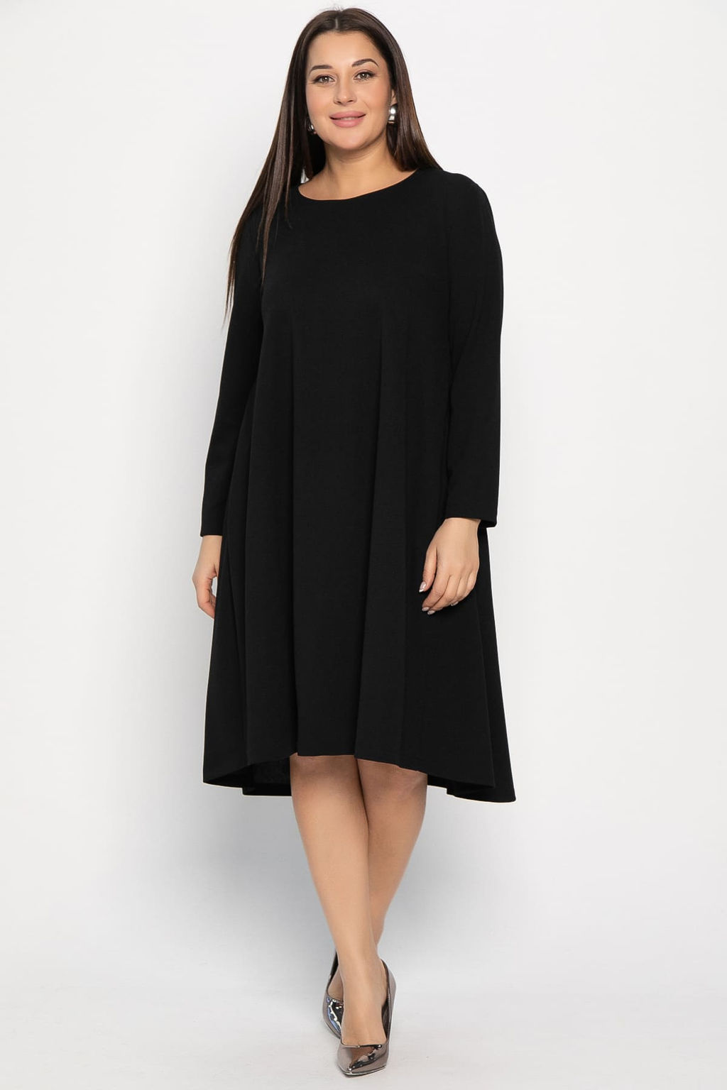 Платье Точка стиля (черное) П15013-16М