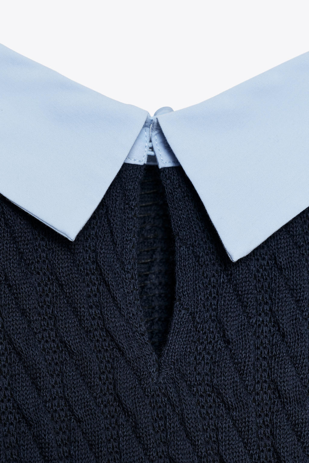 COMBINED POPLIN SHIRT - Zara фото 8