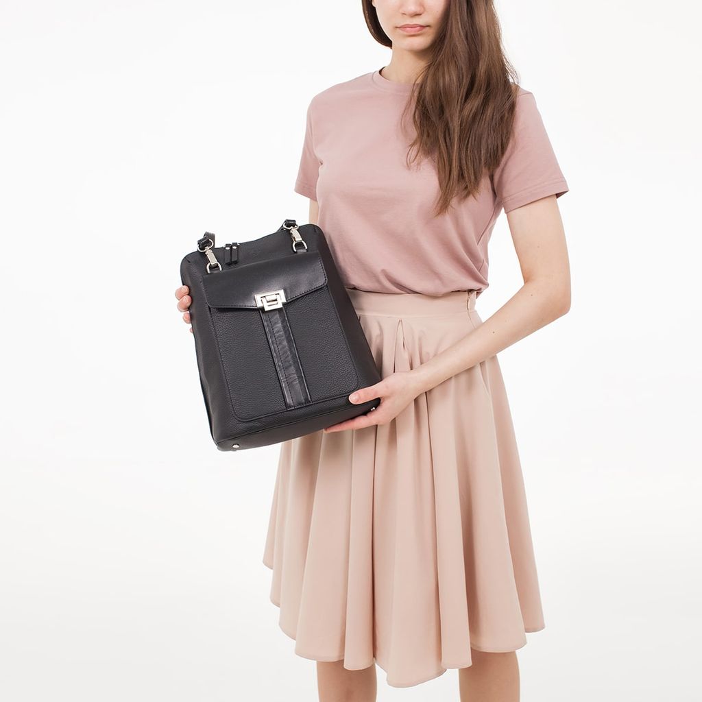 Женский рюкзак-трансформер Penrose Burgundy - Lakestone фото 29