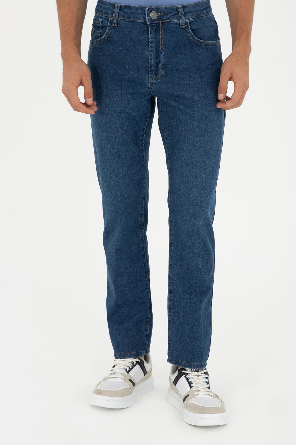 Мужские синие джинсовые брюки Неожиданная скидка в корзине - U.s. polo assn фото 2