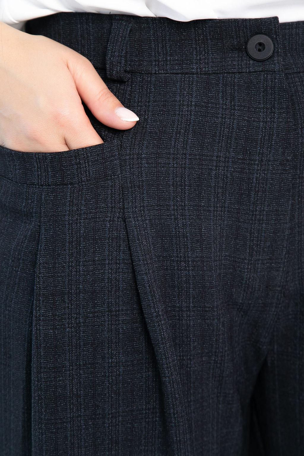 Брюки палаццо Креатив (темно-серые) Б14655-24М - Lt collection фото 6