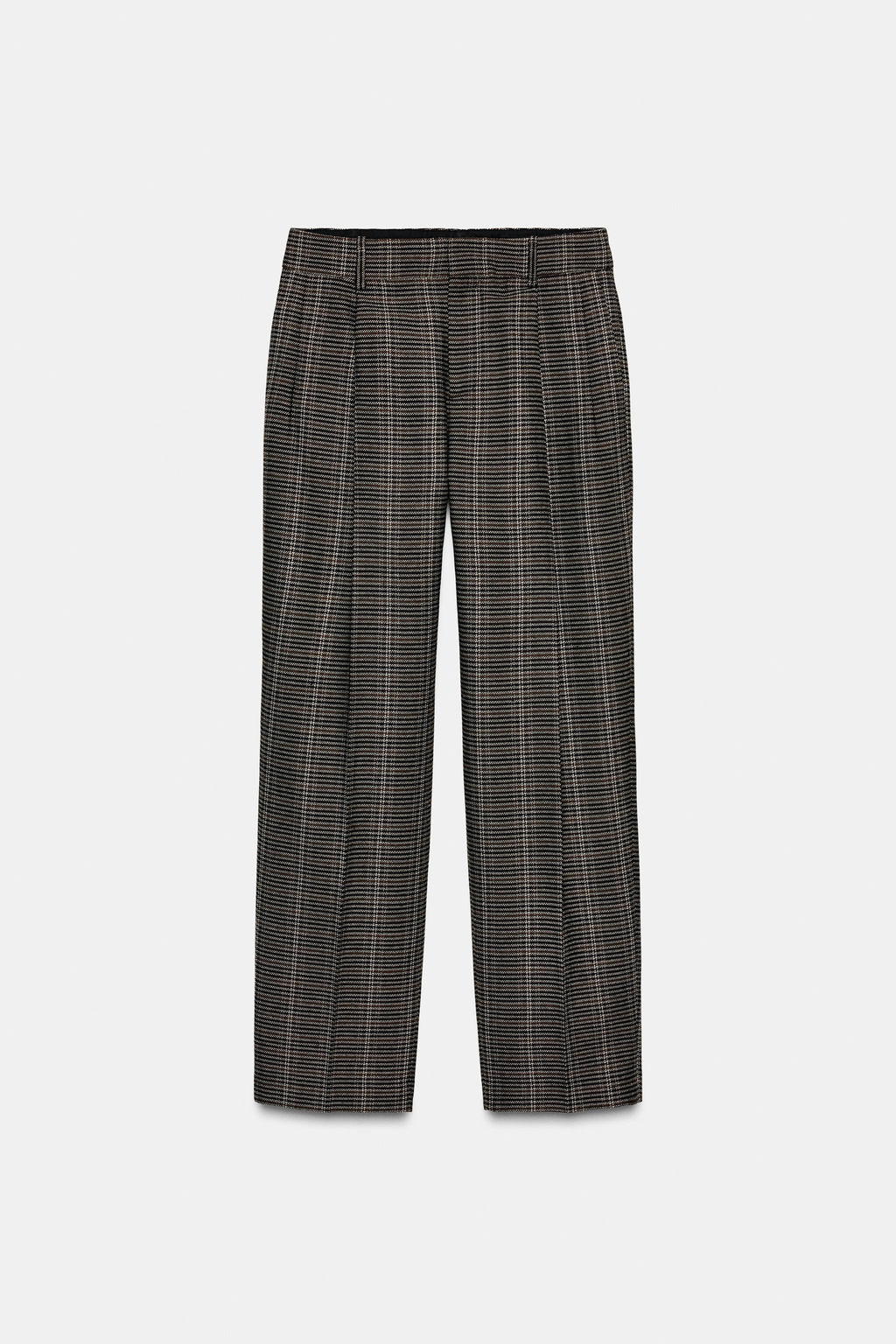 ZW COLLECTION CHECK TROUSERS - Zara фото 6
