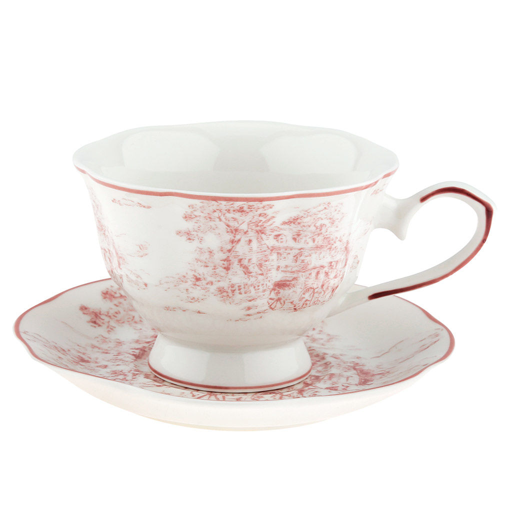 Сицилия Роза Чашка фарфоровая 180мл - Домашняя Мода фото 2