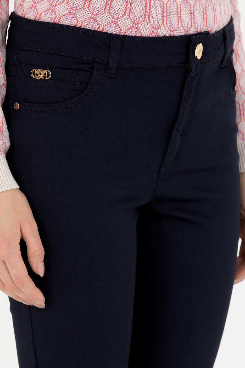 Женские темно-синие брюки - U.s. polo assn фото 12