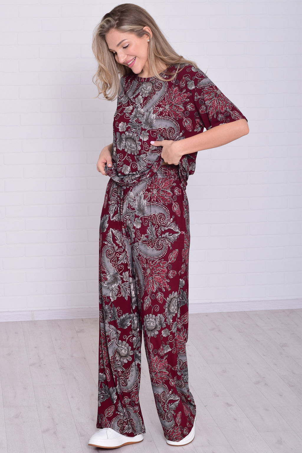 Костюм женский 5-353 из ткани масло - Новое кимоно фото 34