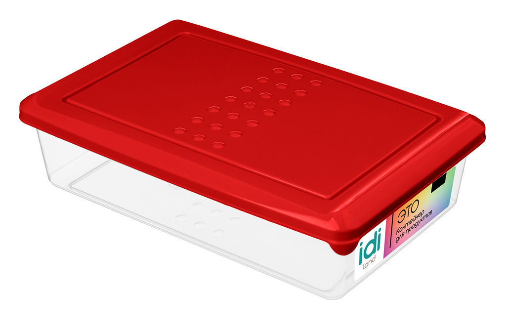 Емкость для продуктов Asti прямоугольная 0,75 л, арт. 2211001 - Альт-пласт фото 3