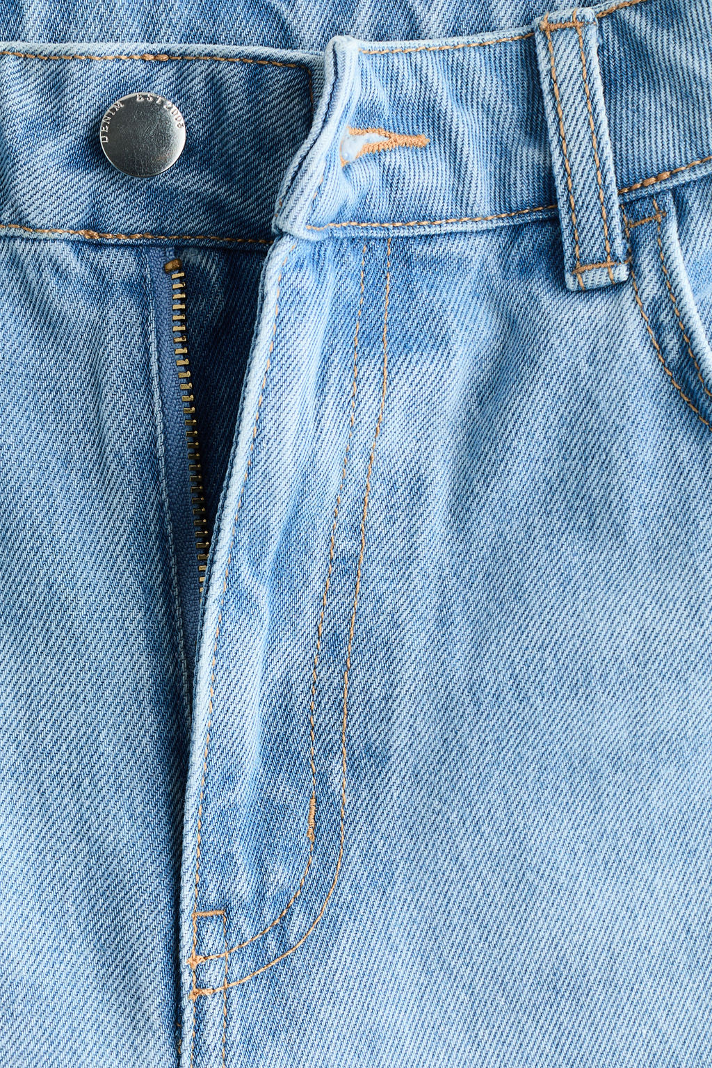 Vaquero con fular Straight High Waist - H&m фото 8