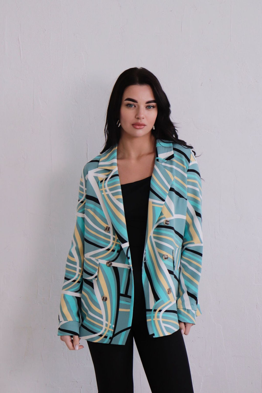 Двубортный жакет с английским воротником - Martichelli фото 6