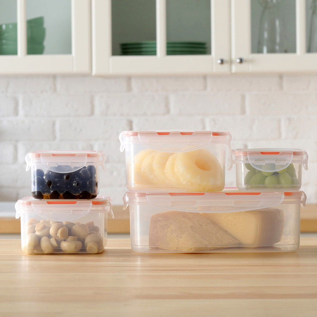 Modena Контейнер для продуктов пластмассовый 2,5л, прямоугольный, 25,5х18,2х8,6см, прозрачный, подходит для СВЧ (Россия) - Домашняя мода фото 2
