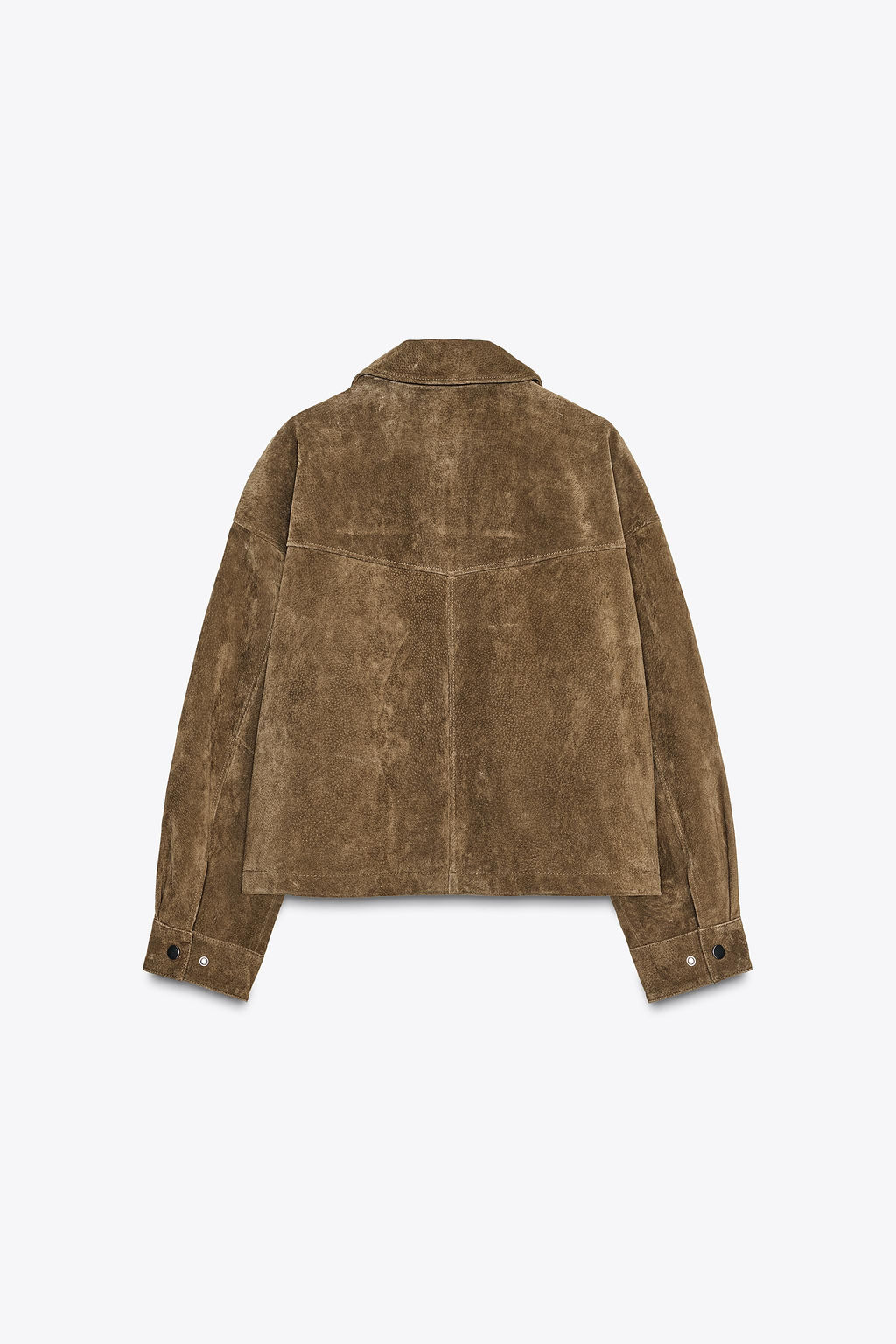 100% LEATHER BOMBER JACKET - Zara фото 10