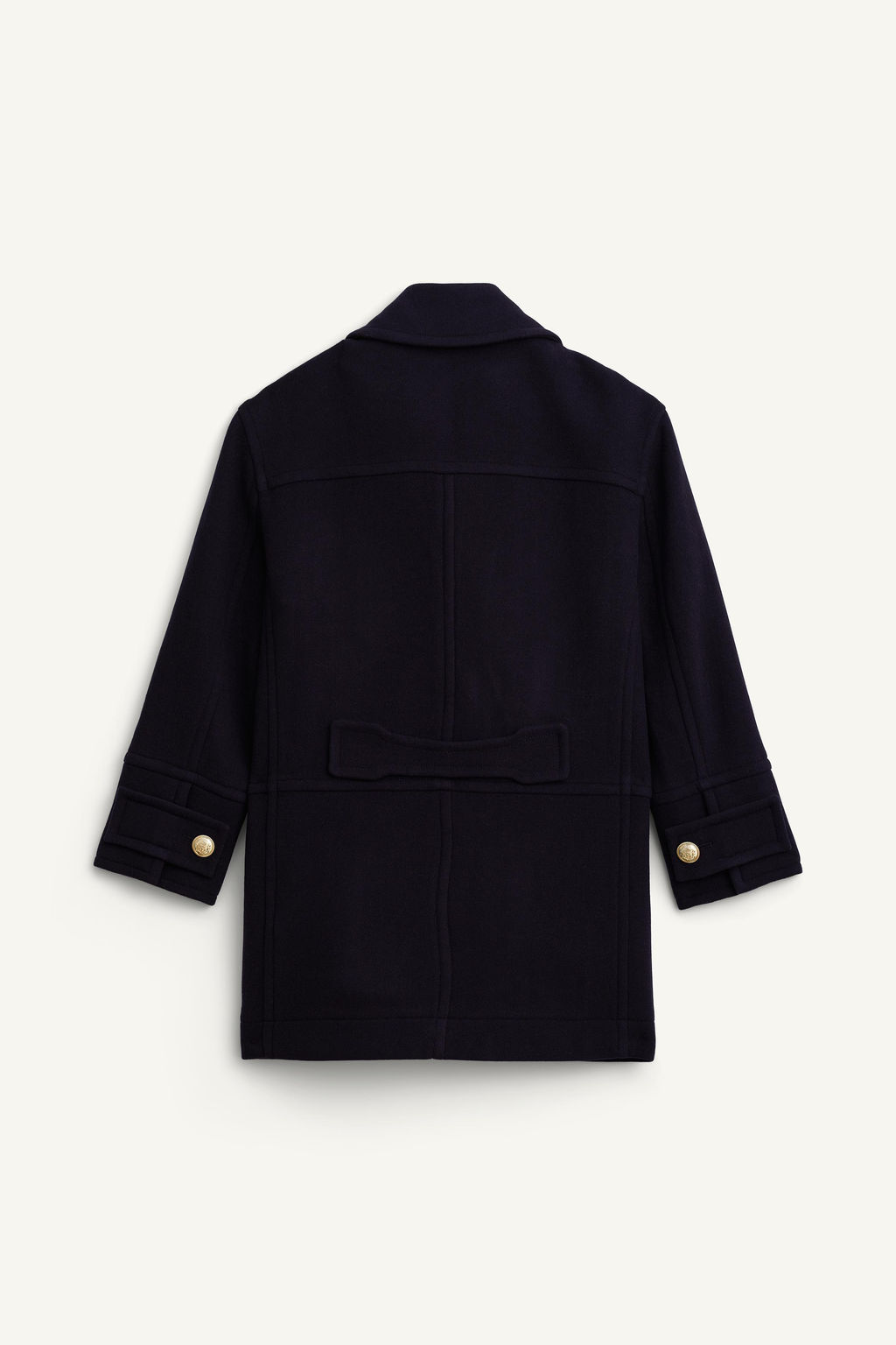 LIMITED EDITION WOOL BLEND DOUBLE-BREASTED COAT - Zara фото 8