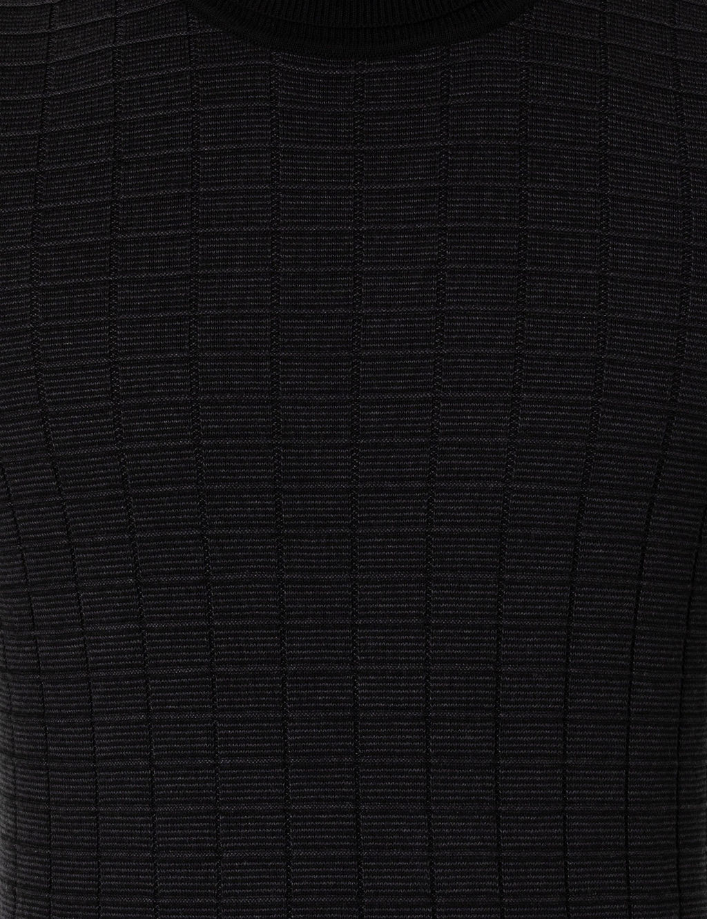 Siyah Slim Fit Bal_k__ Yaka Triko Kazak - Pierre cardin фото 6
