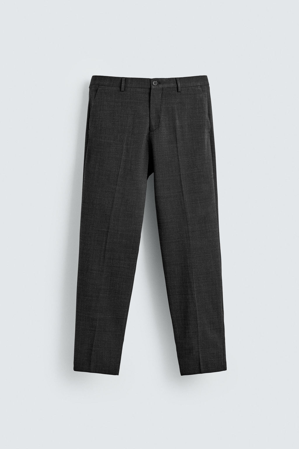 TEXTURED SUIT TROUSERS - Zara фото 6
