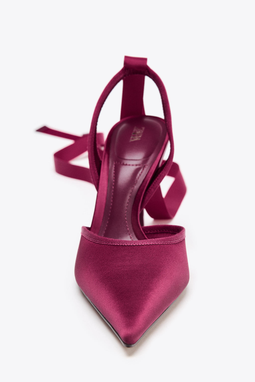SLINGBACK HEELED SHOES WITH STRAP - Zara фото 11